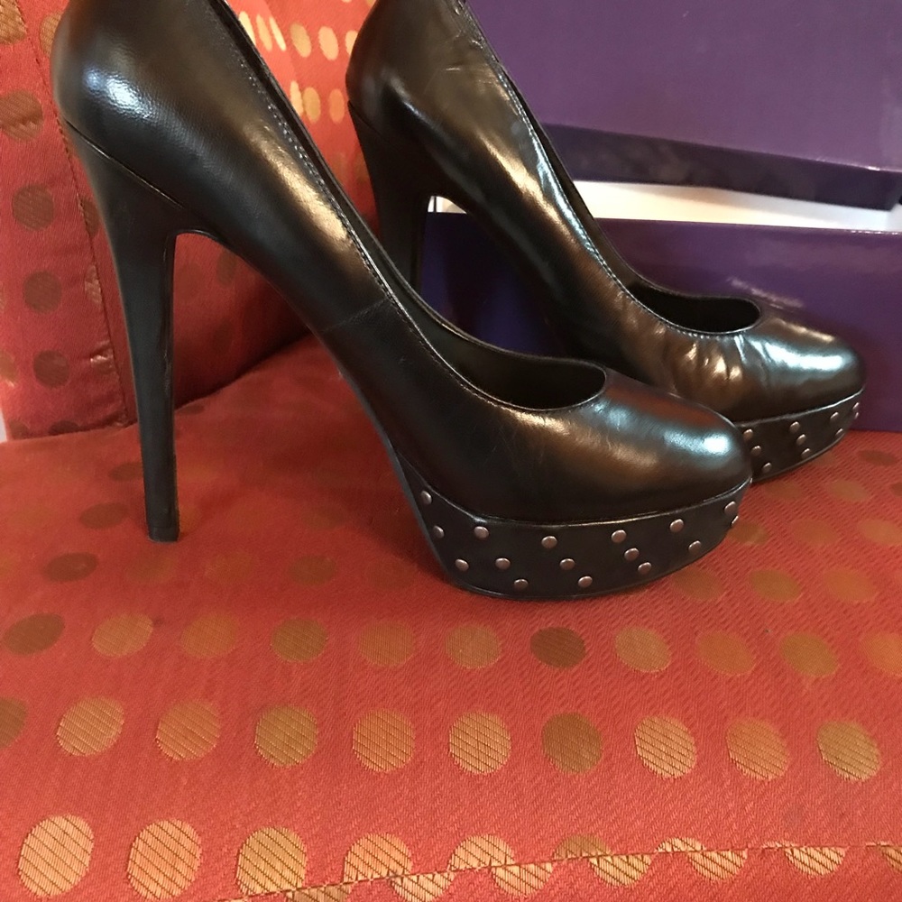 High heel lady shoes